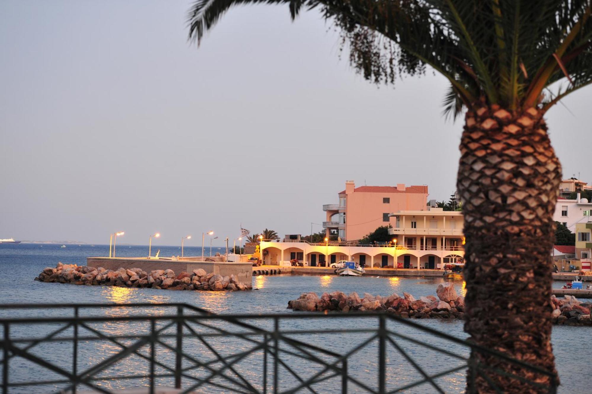 Pearl Bay Hotel Apartments Vrontados Bagian luar foto