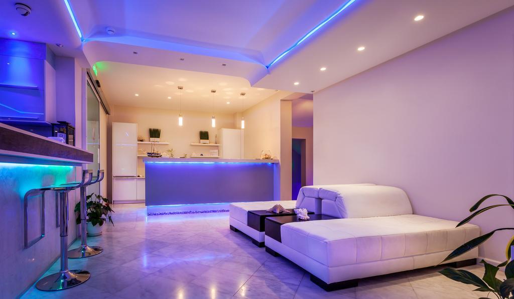 Pearl Bay Hotel Apartments Vrontados Bagian luar foto